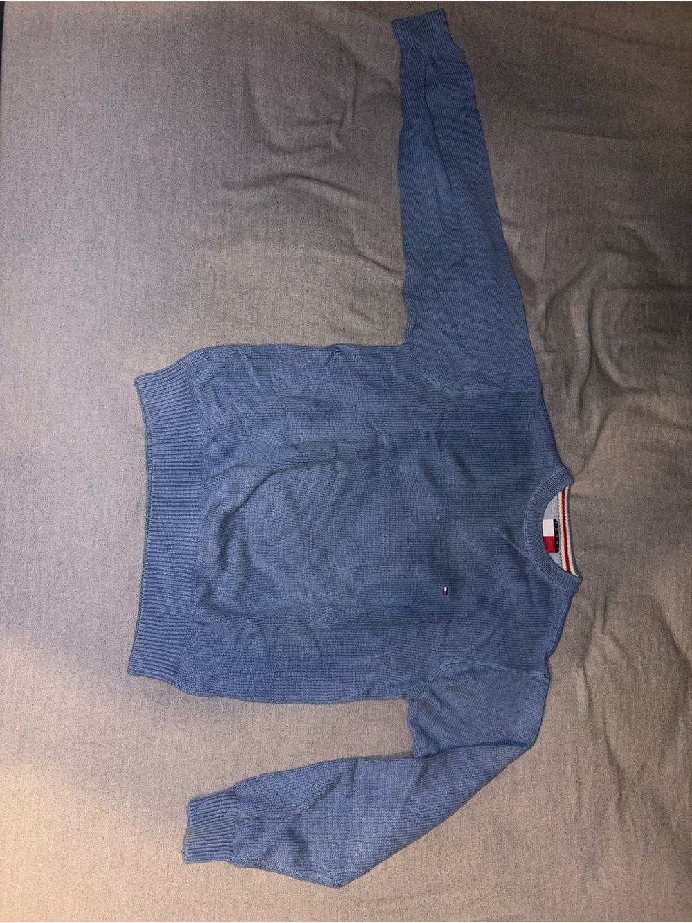 Tommy Hilfiger Light Blue Crewneck Sweater